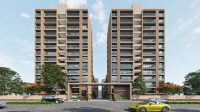 Image of 2410 Sq.ft 3 BHK Apartment / Flat for sale in Piplod, Surat for Rs. 14500000