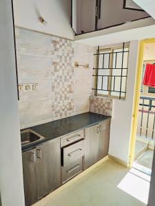Kitchen Image of 530 Sq.ft 1 BHK Builder Floor for rent in C V Raman Nagar Bengaluru for Rs. 17500