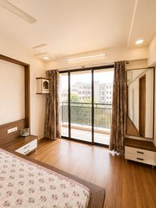 Bedroom Image of 1932 Sq.ft 3 BHK Apartment / Flat for sale in Prahlad Nagar Ahmedabad for Rs. 15500000