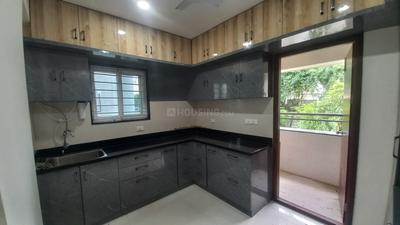 Kitchen Image of 1740 Sq.ft 3 BHK Apartment / Flat for rent in Alekhya Palm Woods, Financial District Hyderabad for Rs. 63000