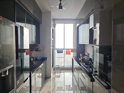 Kitchen Image of 1408 Sq.ft 3 BHK Apartment / Flat for sale in Monte South, Byculla Mumbai for Rs. 80000000