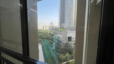 Balcony Image of 956 Sq.ft 2 BHK Apartment / Flat for rent in Runwal Sanctuary, Mulund West Mumbai for Rs. 58000