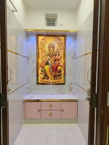 Pooja Room Image of 1800 Sq.ft 3 BHK Apartment / Flat for rent in Madhapur Hyderabad for Rs. 63000