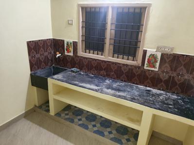 Kitchen Image of 250 Sq.ft 1 RK Independent House for rent in Pallikaranai Chennai for Rs. 8500