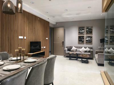 Living Room Image of 1656 Sq.ft 3 BHK Apartment / Flat for sale in Tej Elevia, Baner Pune for Rs. 16000000