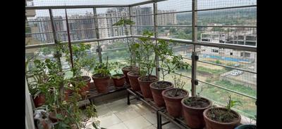 Balcony Image of 2170 Sq.ft 4 BHK Apartment / Flat for sale in Gaur Cascades, Raj Nagar Extension Ghaziabad for Rs. 23500000