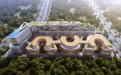 Image of 492 Sq.ft 1 RK Studio for sale in Migsun Lucknow Central, Sushant Golf City, Lucknow for Rs. 5700000
