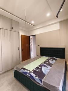 Bedroom Image of 1200 Sq.ft 3 BHK Builder Floor for rent in Bhayli Vadodara for Rs. 55000