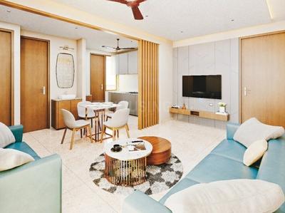 Hall Image of 784 Sq.ft 2 BHK Apartment / Flat for sale in Arise Atlantis, Jagatpur Ahmedabad for Rs. 5015736