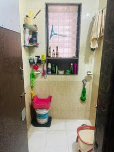 Bathroom Image of 650 Sq.ft 1 BHK Apartment / Flat for sale in Soham Heights, Airoli Navi Mumbai for Rs. 9000000