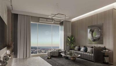 Living Room Image of 1278 Sq.ft 2 BHK Apartment / Flat for sale in Pacific One Pyramid, Airoli Navi Mumbai for Rs. 19500000