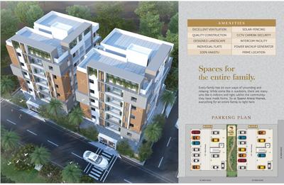 Image of 2025 Sq.ft 3 BHK Apartment / Flat for sale in Peeramcheru, Hyderabad for Rs. 13200000