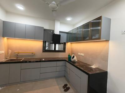 Kitchen Image of 3230 Sq.ft 4 BHK Apartment / Flat for rent in BSA Paarijat At Shantigram, Shantigram Ahmedabad for Rs. 120000