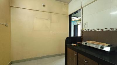 Kitchen Image of 600 Sq.ft 1 BHK Apartment / Flat for rent in Welfare Krushnai, Kalwa Thane for Rs. 23000