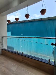 Balcony Image of 1088 Sq.ft 2 BHK Apartment / Flat for rent in Devika Starlight Avenue, Hukma Khedi Indore for Rs. 22000