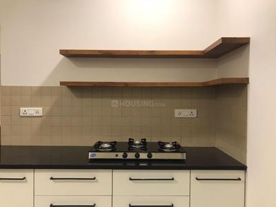 Kitchen Image of 1500 Sq.ft 3 BHK Apartment / Flat for rent in Amaya 78 at Gokuldham, Gokuldham Ahmedabad for Rs. 58300