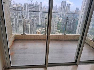 Balcony Image of 1300 Sq.ft 3 BHK Apartment / Flat for rent in L And T Crescent Bay, Parel Mumbai for Rs. 190000
