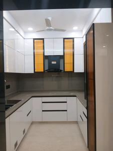 Kitchen Image of 1350 Sq.ft 3 BHK Builder Floor for rent in Ashok Nagar New Delhi for Rs. 45000