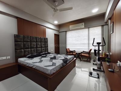 Bedroom Image of 2674 Sq.ft 3 BHK Apartment / Flat for sale in Aaryan Opulence, Ambli Ahmedabad for Rs. 31500000