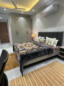 Bedroom Image of 1100 Sq.ft 1 RK Builder Floor for rent in Sector 52 Gurgaon for Rs. 28000