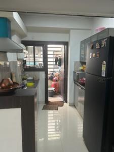Kitchen Image of 1190 Sq.ft 3 BHK Apartment / Flat for sale in Tulip Garden, Brijeshwari Annexe Indore for Rs. 11000000