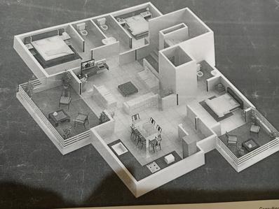 Image of 1400 Sq.ft 3 BHK Builder Floor for rent in Rane Nagar, Nashik for Rs. 18000
