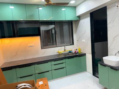 Kitchen Image of 998 Sq.ft 2 BHK Apartment / Flat for rent in Sahjanand Luxuria, Umraj Bharuch for Rs. 22000