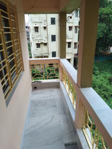 Balcony Image of 1210 Sq.ft 3 BHK Apartment / Flat for sale in Keshtopur Kolkata for Rs. 5000000