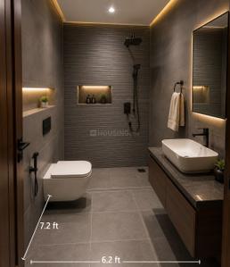 Bathroom Image of 1500 Sq.ft 3 BHK Independent House for sale in Sikandra Agra for Rs. 8000000