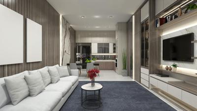 Hall Image of 935 Sq.ft 2 BHK Apartment / Flat for sale in Arihant Aspire Phase I, Panvel Navi Mumbai for Rs. 8000000