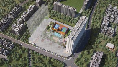 Image of 988 Sq.ft 2 BHK Apartment / Flat for sale in Kumar Primeview, Hadapsar, Pune for Rs. 5700000