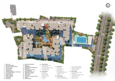Image of 1650 Sq.ft 3 BHK Apartment / Flat for sale in TVS Emerald Elements, Kovilambakkam, Chennai for Rs. 22000000