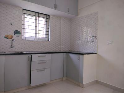 Kitchen Image of 600 Sq.ft 1 BHK Independent House for rent in Bellandur Bengaluru for Rs. 26000