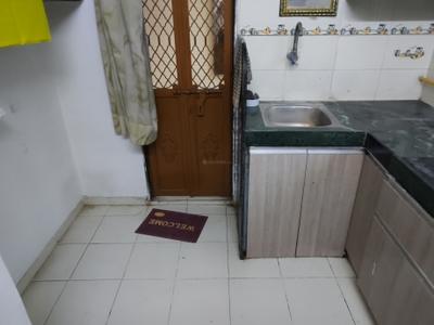 Kitchen Image of 990 Sq.ft 1 BHK Apartment / Flat for rent in Makarba Ahmedabad for Rs. 16511