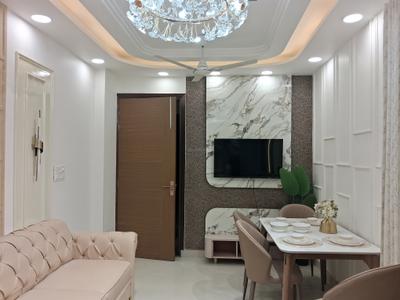 Living Room Image of 800 Sq.ft 3 BHK Builder Floor for sale in Hastsal New Delhi for Rs. 5000000