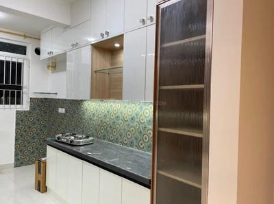 Kitchen Image of 1660 Sq.ft 3 BHK Apartment / Flat for rent in Brigade Cornerstone Utopia, Varthur Bengaluru for Rs. 69000