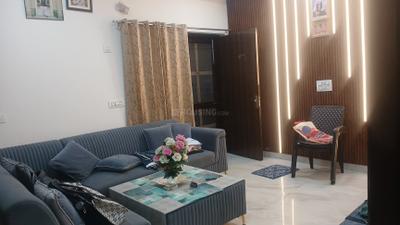 Living Room Image of 702 Sq.ft 2 BHK Apartment / Flat for rent in New Industrial Township Faridabad for Rs. 12000
