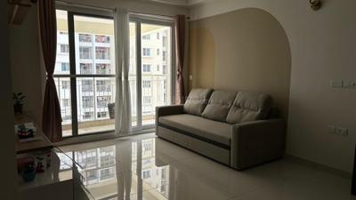 Bedroom Image of 1250 Sq.ft 2 BHK Apartment / Flat for rent in Puravankara Westend, GB Palya Bengaluru for Rs. 65000