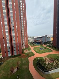 Image of 984 Sq.ft 1 BHK Apartment / Flat for rent in Brigade Residences, Perungudi, Chennai for Rs. 60000