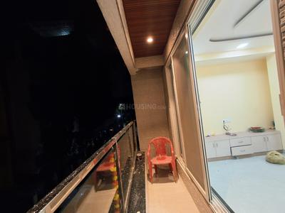 Balcony Image of 1000 Sq.ft 2 BHK Apartment / Flat for rent in Vashi Navi Mumbai for Rs. 45000