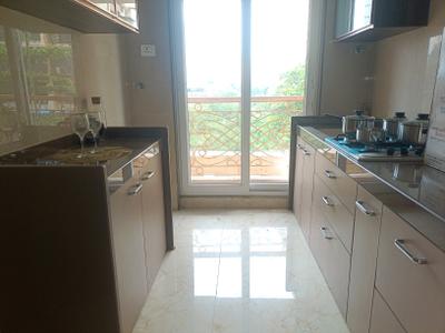 Kitchen Image of 1100 Sq.ft 2 BHK Apartment / Flat for sale in Tharwanis Sky View, Kharghar Navi Mumbai for Rs. 11900000