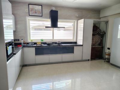 Kitchen Image of 3150 Sq.ft 4 BHK Villa for sale in Vrundavan Shree Vrundavan Villa 6, Science City Ahmedabad for Rs. 75000000