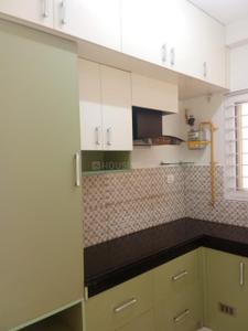 Kitchen Image of 920 Sq.ft 3 BHK Apartment / Flat for rent in Urbanrise Revolution One, Padur Chennai for Rs. 23000