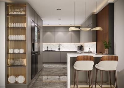 Kitchen Image of 3083 Sq.ft 4 BHK Apartment / Flat for sale in Samanvay The Autograph, Lalarpura Jaipur for Rs. 31600000