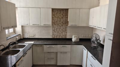 Kitchen Image of 1800 Sq.ft 3 BHK Builder Floor for rent in Gujranwala Town New Delhi for Rs. 55000