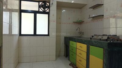 Kitchen Image of 660 Sq.ft 1 BHK Apartment / Flat for sale in Chandrabhaga Park, Kalwa Thane for Rs. 7150000