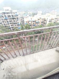 Balcony Image of 750 Sq.ft 2 BHK Apartment / Flat for sale in Shree Maruti Heights, Kalwa Thane for Rs. 12600000