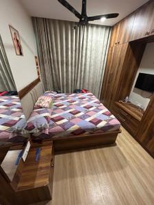 Bedroom Image of 900 Sq.ft 2 BHK Apartment / Flat for sale in Aurum Q Residences R3, Ghansoli Navi Mumbai for Rs. 22250000