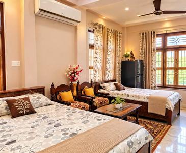 Bedroom Image of 1000 Sq.ft 1 BHK Builder Floor for rent in Kalyanpur Kanpur for Rs. 15000