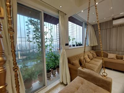 Balcony Image of 1600 Sq.ft 3 BHK Apartment / Flat for sale in Gami Reagan, Ghansoli Navi Mumbai for Rs. 30000000